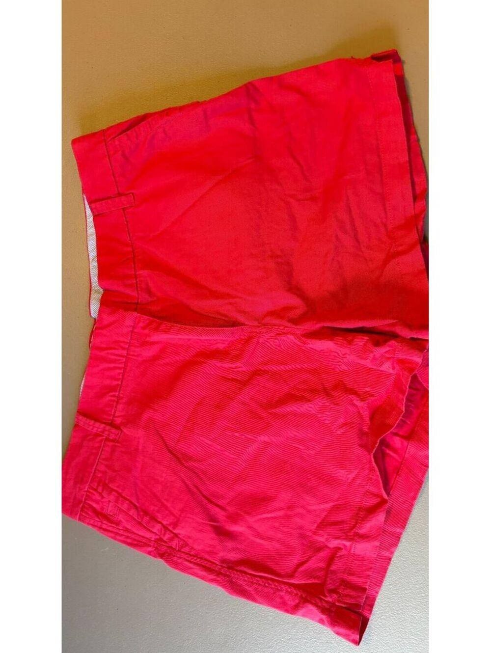 Crown & Ivy Dark Pink Cotton Blend Women's Shorts Size 16